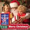 National Lampoon's Christmas Vacation Advent Calendar,24 Day Christmas Advent Calendar,Contains 24 Gifts,Christmas Vacation Figures and Accessories Christmas Countdown Calendar Gift (Red 1Pcs)