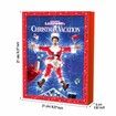 National Lampoon's Christmas Vacation Advent Calendar,24 Day Christmas Advent Calendar,Contains 24 Gifts,Christmas Vacation Figures and Accessories Christmas Countdown Calendar Gift (Red 1Pcs)