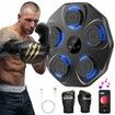 Trainer Boxing Music Machine Gloves Wall Mounted Smart Bluetooth Electronic Target Workout Punching Home Indoor Gym Fitness Gear