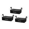 3PCS Camping Canvas Storage Black