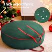 Jingle Jollys Christmas Garland Wreath Storage Bag Baubles Ornaments Container