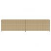 Garden Storage Box Mix Beige 469L Poly Rattan