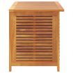 Garden Storage Box with Louver 90x50x56 cm Solid Wood Acacia