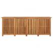 Garden Storage Box 200x80x75 cm Solid Wood Acacia