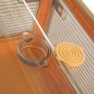 Storage Containers with Lid Clothes S Orange Small