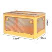 Storage Organiser Large Box Stackable M Orange Medium