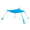 Beach Tent Camping Canopy 4-6 Person Family Sun Shade Shelter 300x300cm Blue