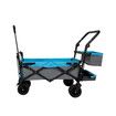 Camping Cart Garden Trolley 150KG Load Blue