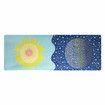 Yoga Mat Foldable Non-Slip Exercise Blue