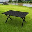 Folding Camping Table Portable Black