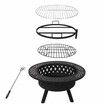 Fire Pit BBQ Grill Outdoor Fireplace