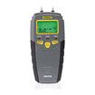 Digital Moisture Meter, Water Leak Detector, Moisture Tester, Pin Type, Backlit LCD Display With Audible and Visual High-Medium-Low Moisture Content Alerts, Grays