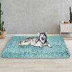 Dog Mat Pet Calming Bed Memory XXL Green XX-Large