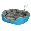 Electric Pet Heater Bed Heated L Blue Large