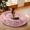 Memory Foam Pet Bed Pink