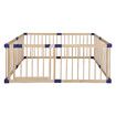 Kids Playpen Wooden Baby Safety Large