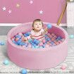 Kids Balls Pit Baby Ocean Play Pink