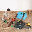 Toy Train Set Track DIY Wooden