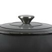 4L Enamel Dutch Oven Pot in Black Colour