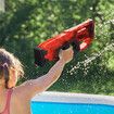 Electric Water Gun Auto Squirt Red