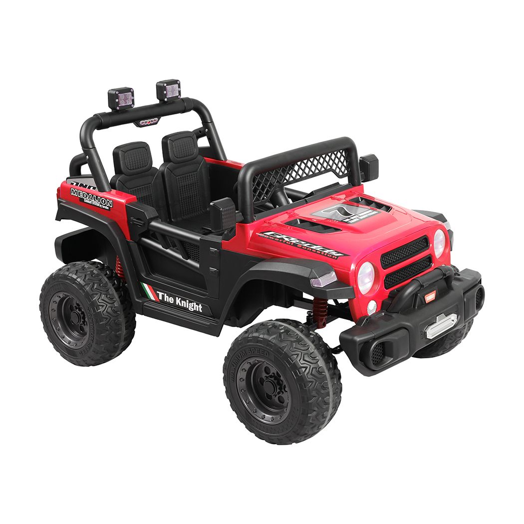 Kids Ride On Car Electric Jeep Red