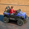 Kids Ride On Car Electric Jeep Blue