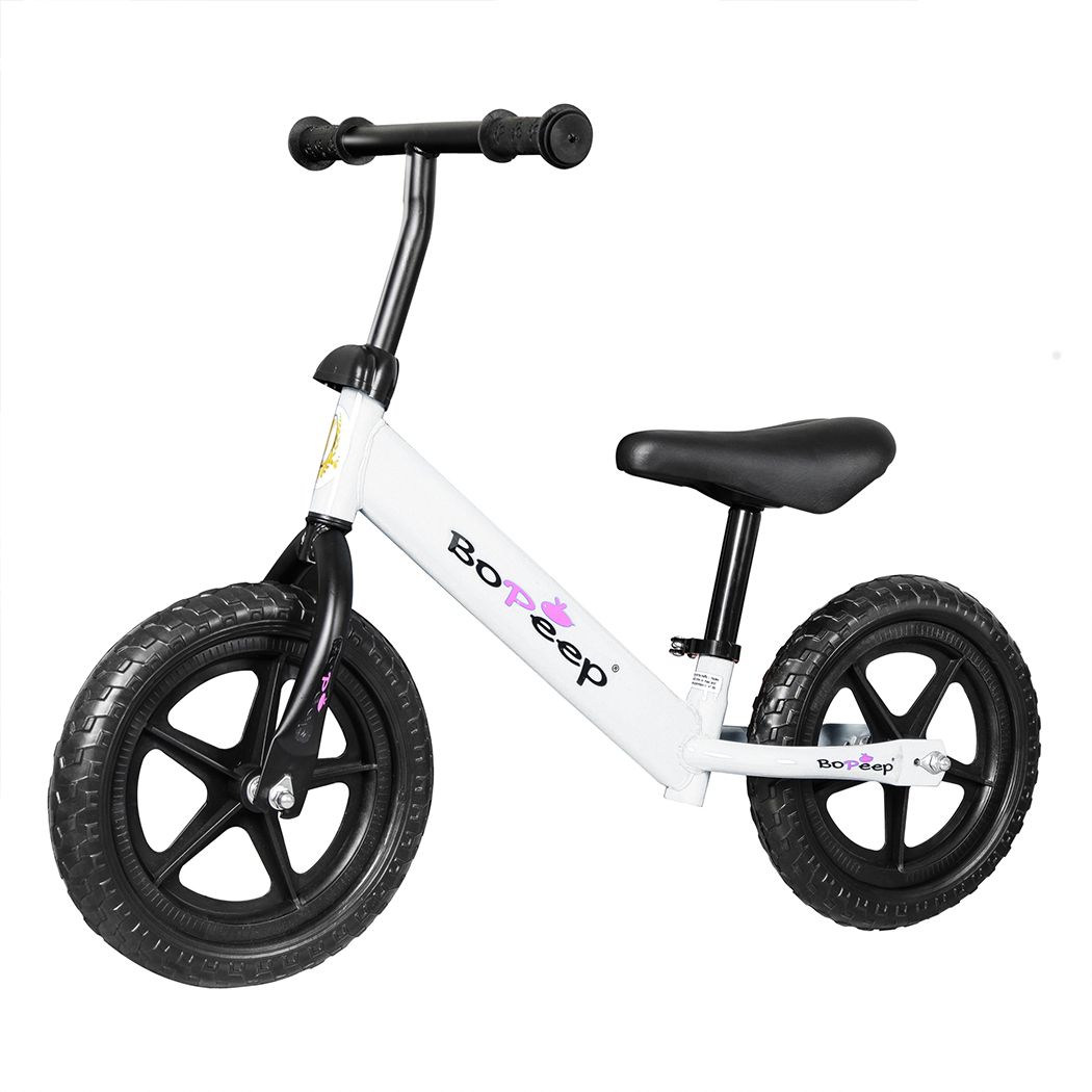 Kids Balance Bike Ride On Toys White