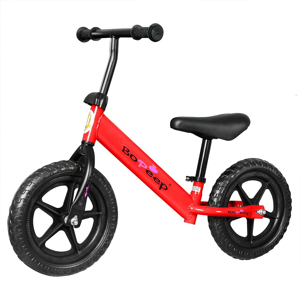 Kids Balance Bike Ride On Toys Red