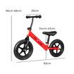 Kids Balance Bike Ride On Toys Red