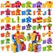 26Pcs Alphabet Toys Number Bots Action Figure Learning Toys Number Robots Toys Educational Toy Gifts for Kids Boys Girls