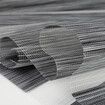 Blackout Zebra Roller Blind Curtains 210x210 Grey