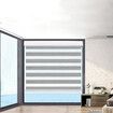 Blackout Zebra Roller Blind Curtains 210x210 Grey