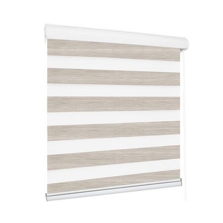 Blackout Zebra Roller Blind Curtains 180x210 Beige
