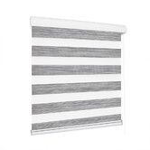 Blackout Zebra Roller Blind Curtains 180x210 Grey