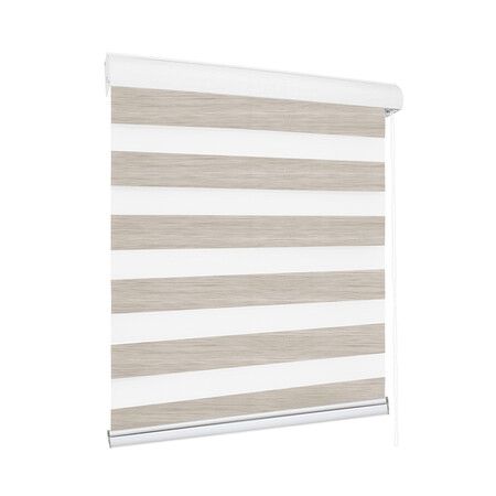 Blackout Zebra Roller Blind Curtains 120x210 Beige