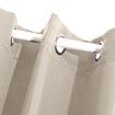 2x Blockout Curtains Panels 3 Layers Beige
