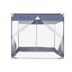 Mosquito Bed Nets Foldable Canopy Square Blue