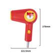 Low Heat Speed Hair Dryer Baby Infant Red