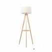 Tripod Floor Lamp with Shelf