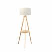 Tripod Floor Lamp with Shelf