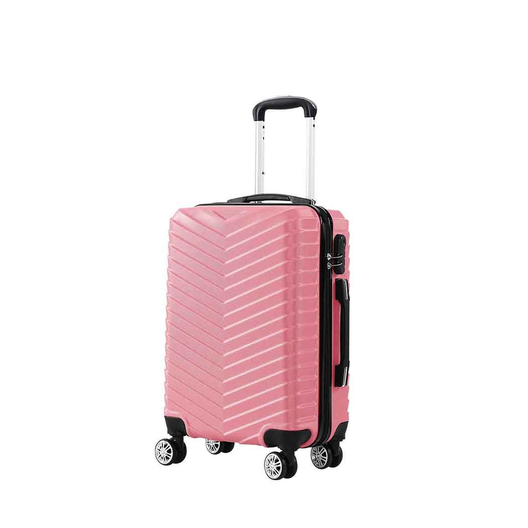 20" Carry On Travel Luggage Rose 20 inch