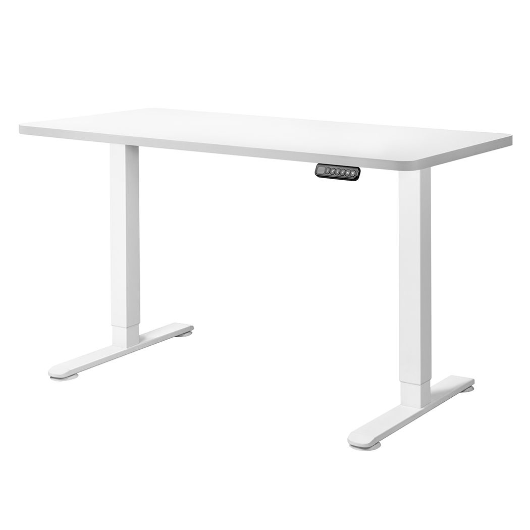 Motorised Standing Desk Adjustable 140cm White 1000x 1MM