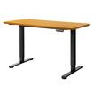 Motorised Standing Desk Adjustable 140cm Natural 1000x 1MM