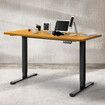 Motorised Standing Desk Adjustable 140cm Natural 1000x 1MM