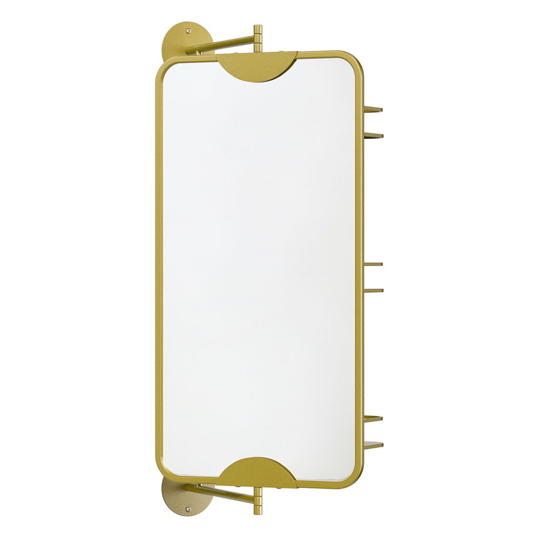 360 Swivel Bathroom Wall Mirrors with Storage