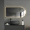 Arch Wall Mirror LED Lighted 60*100cm 60x100