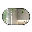 Large Wall Mirror Bathroom Decor Black