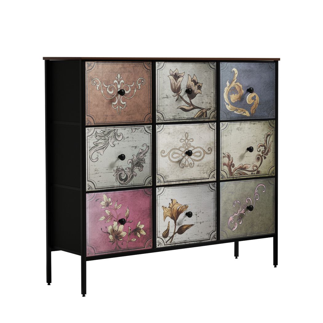 9 Chest of Drawers Storage Cabinet