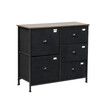 Chest of 5 Drawers Storage Cabinet