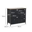 Chest of 5 Drawers Storage Cabinet